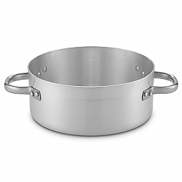 Nizek lonec z 2 ročajema iz aluminija, 32 cm