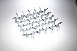 Bazni razdelilnik kozarcev za košare - 36 razdelkov