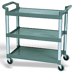 Servirni voziček s 3 policami, 103x50x96 cm