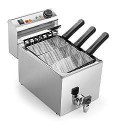 Kuhalnik testenin s tremi jeklenimi košaricami