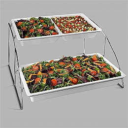 Stojalo za bufet pladnje iz melamina GN 1/1