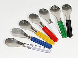 Lopatica za sladoled, bela