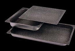 Pladenj GN 1/2 proti sprijemanju iz aluminja, višina 20 mm