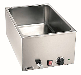 Električni bain-marie iz nerjavnega jekla GN 1/1 H150