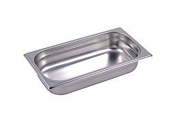 Inox posoda Gastronorm GN 1/3 višina 65 mm, AISI 304