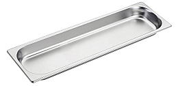 Inox posoda Gastronorm GN 2/4 višina 40 mm, AISI 304