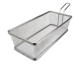 Mini koš za cvrtje - pravokoten - 210x110 mm