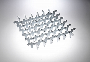 Bazni razdelilnik kozarcev za košare - 49 razdelkov