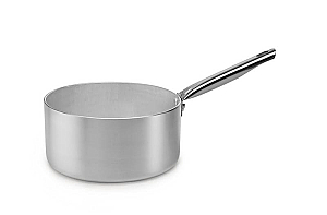 Aluminijasta kozica z enim ročajem iz nerjavnega jekla, 18 cm