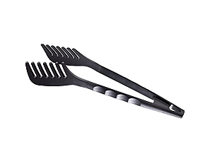 Klešče za špagete iz črnega najlona, 28 cm