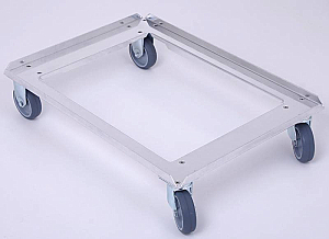 Inox voziček 69 × 49 × 16 za KRBGE625