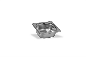 Inox posoda Gastronorm GN 1/6 višina 100 mm