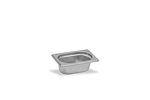 Inox posoda Gastronorm GN 1/9 višina 65 mm