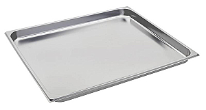 Inox posoda Gastronorm GN 2/1 višina 40 mm, AISI 304