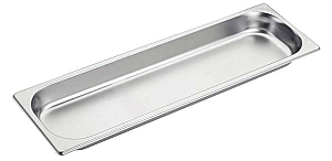 Inox posoda Gastronorm GN 2/4 višina 40mm
