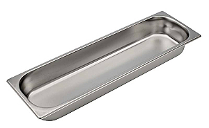 Inox posoda Gastronorm GN 2/4 višina 65mm