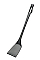 Črna najlonska lopatica, 51 cm