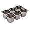 Inox posoda Gastronorm GN 1/6 višina 200 mm, AISI 304